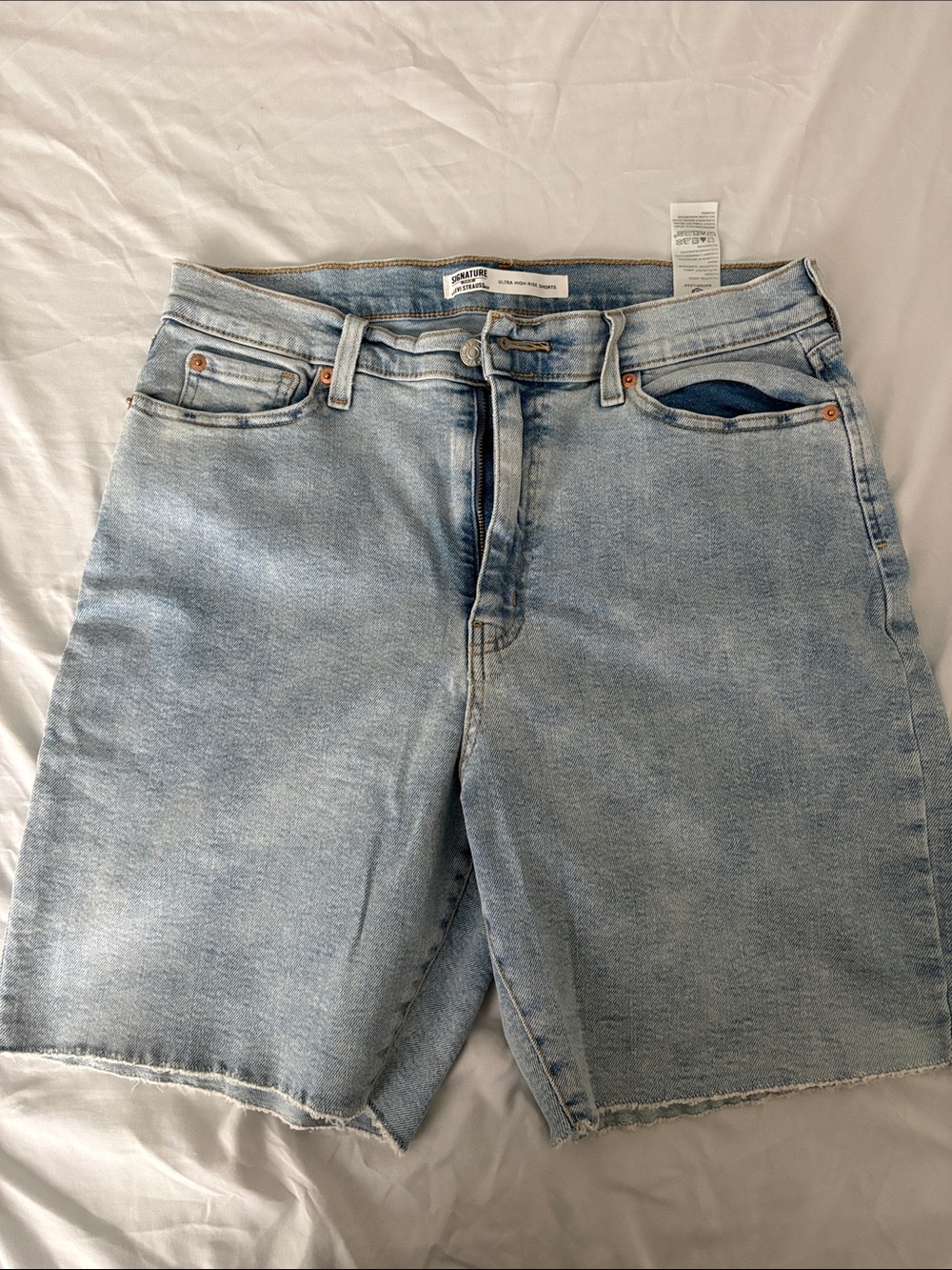 Levi's Light Blue Denim Cutoff Men’s Shorts